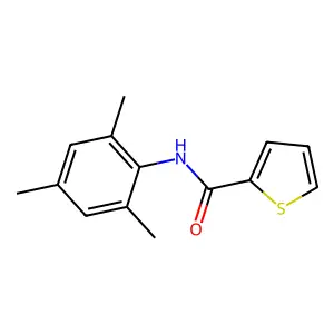 N-Mesityl-2-thiophenecarboxamide structure