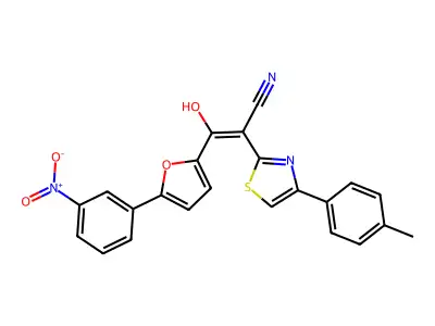 CAS 7061-90-7 - C23H15N3O4S structure