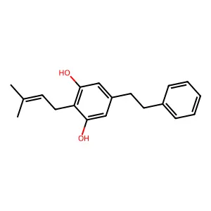 4-Prenyldihydropinosylvin structure