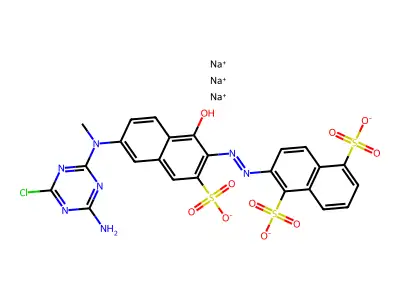 Reactive Orange 13 structure
