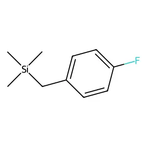 (4-Fluorophenyl)methyl-trimethylsilane structure