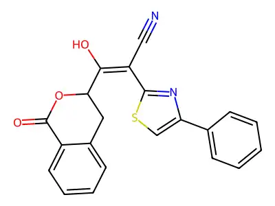 CAS 7062-07-9 - C21H14N2O3S structure