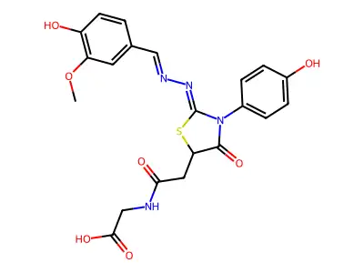 CAS 7062-63-7 - C21H20N4O7S structure