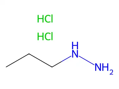 Propylhydrazine hydrochloride structure