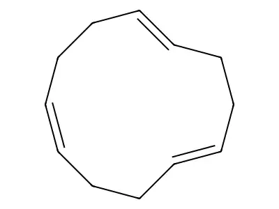1,5,9-Cyclododecatriene, (Z,Z,Z)- structure