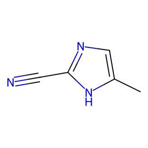 4-methyl-1H-imidazole-2-carbonitrile structure
