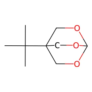 4-tert-Butylbicycloorthocarboxylate structure