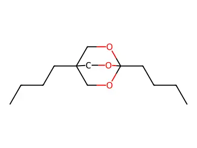 Orthovaleric acid, cyclic ester with 2-butyl-2-(hydroxymethyl)-1,3-propanediol structure