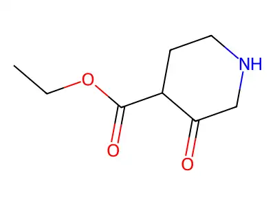 Ethyl 3-oxopiperidine-4-carboxylate structure