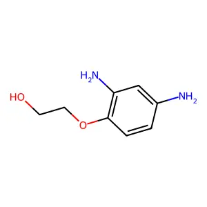 2-(2,4-Diaminophenoxy)ethanol structure