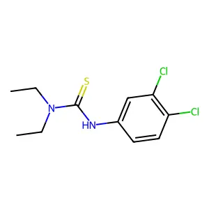 3-(3,4-Dichlorophenyl)-1,1-diethylthiourea structure