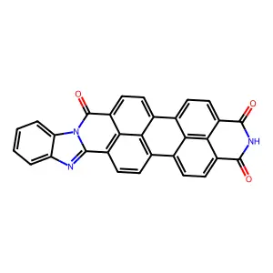benzimidazo[2,1-a]isoquino[4',5',6':6,5,10]anthra[2,1,9-def]isoquinoline-1,3,8(2H)-trione structure