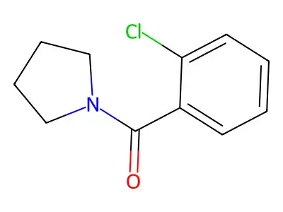 1-(2-Chlorobenzoyl)pyrrolidine structure
