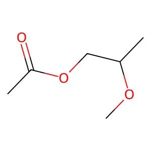 1-Propanol, 2-methoxy-, 1-acetate structure