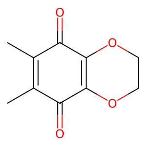 6,7-Dimethyl-2,3-dihydro-1,4-benzodioxine-5,8-dione structure