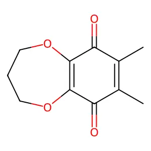 7,8-Dimethyl-3,4-dihydro-2H-1,5-benzodioxepine-6,9-dione structure