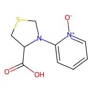 3-(1-Oxo-1lambda~5~-pyridin-2-yl)-1,3-thiazolidine-4-carboxylic acid structure
