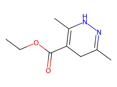 Ethyl 3,6-dimethyl-2,5-dihydropyridazine-4-carboxylate structure