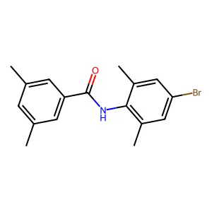 N-(4-bromo-2,6-dimethylphenyl)-3,5-dimethylbenzamide structure