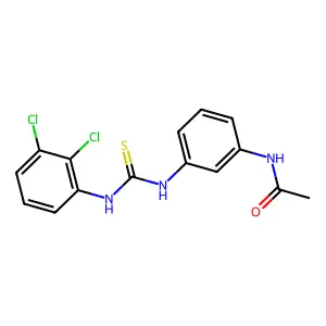 N-[3-[(2,3-dichlorophenyl)carbamothioylamino]phenyl]acetamide structure