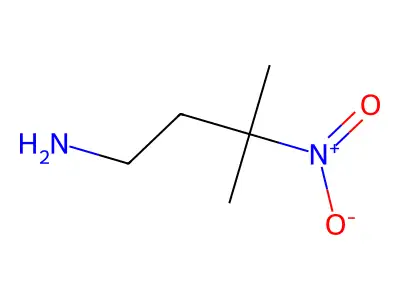 3-Methyl-3-nitrobutan-1-amine structure