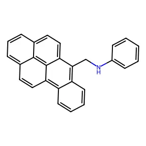 4-((2-(1,1'-Biphenyl)-4-yl-1-ethoxy-2-oxoethyl)amino)benzoic acid structure