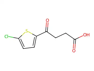 4-(5-Chlorothiophen-2-yl)-4-oxobutanoic acid structure