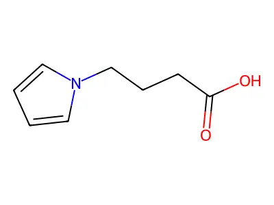 1H-Imidazole-1-butanoic acid structure