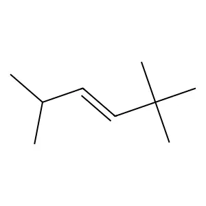 2,2,5-Trimethylhex-3-ene structure
