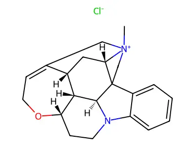 19-Methylstrychnidin-19-ium chloride structure