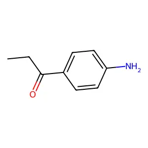 4'-氨基苯丙酮 structure