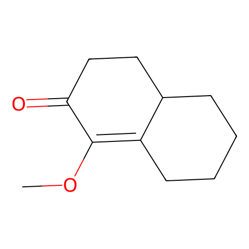 1-Methoxy-4,4a,5,6,7,8-hexahydro-2(3H)-naphthalenone structure