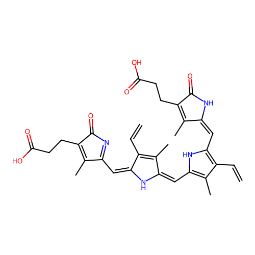 Biliverdin xiiig structure