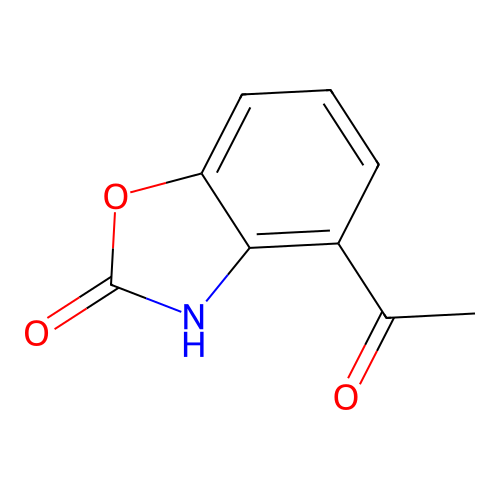 4-Acetyl-2(3H)-benzoxazolone structure