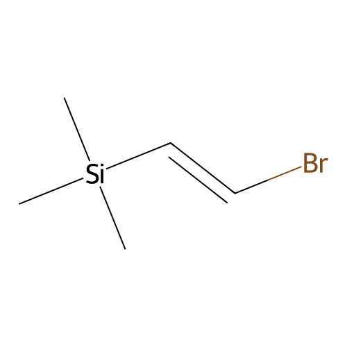(2-Bromovinyl)trimethylsilane structure