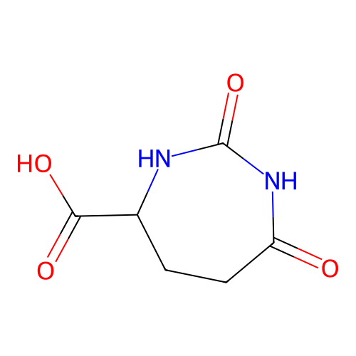 2,7-Dioxo-1,3-diazepane-4-carboxylic acid structure