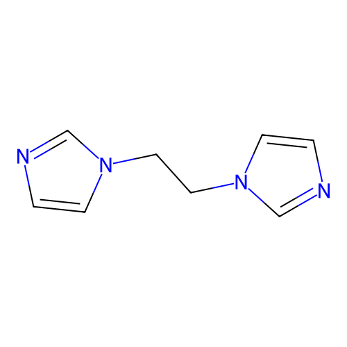 1-(2-Imidazol-1-ylethyl)imidazole structure