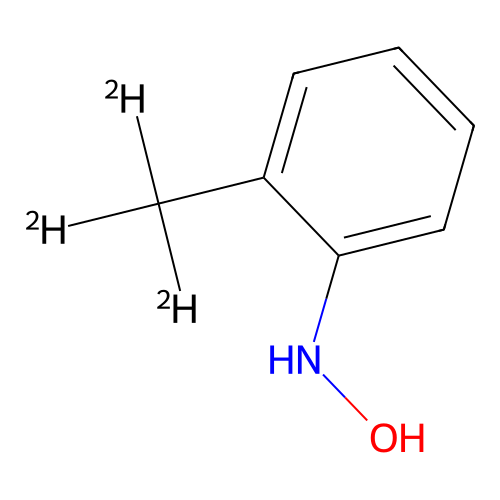 Benzenamine, N-hydroxy-2-(methyl-d3)- structure