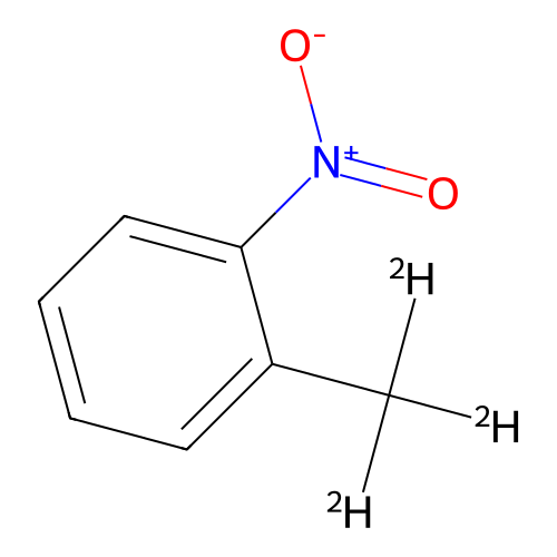 Benzene, 1-(methyl-d3)-2-nitro- structure
