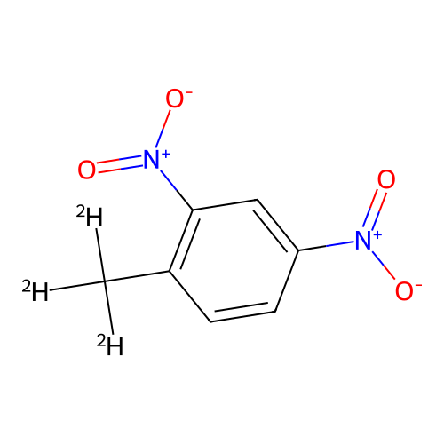 Benzene, 1-(methyl-d3)-2,4-dinitro- structure