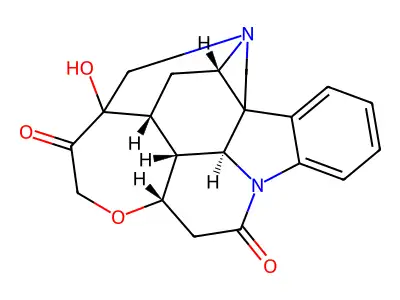 21-Hydroxy-21,22-dihydrostrychnidine-10,22-dione structure