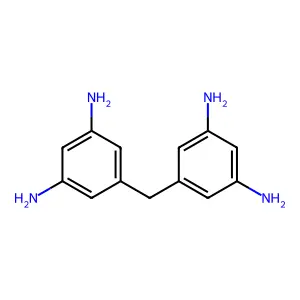 5,5'-亚甲基双-1,3-苯二胺 structure