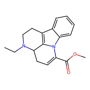 长春考酯 structure