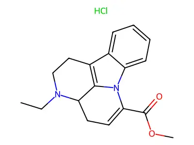 Vinconate hydrochloride structure