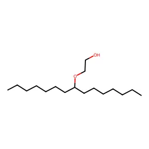 2-Pentadecan-8-yloxyethanol structure