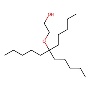 2-[(6-Pentylundecan-6-yl)oxy]ethan-1-ol structure