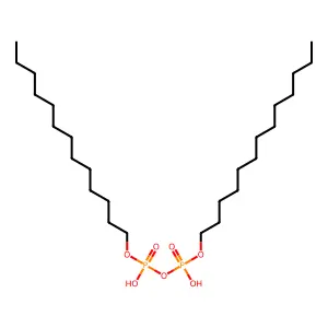 Diphosphoric acid, P,P'-ditridecyl ester structure