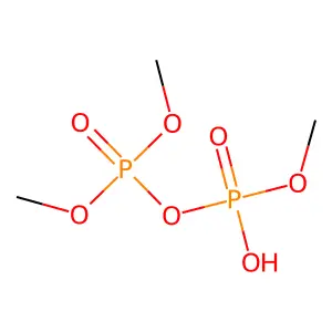 焦磷酸P,P,P'-三甲基酯 structure