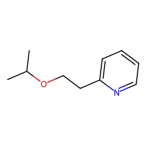 Pyridine, 2-(2-(1-methylethoxy)ethyl)- structure