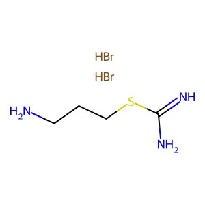Pseudourea, 2-(3-aminopropyl)-2-thio-, dihydrobromide structure